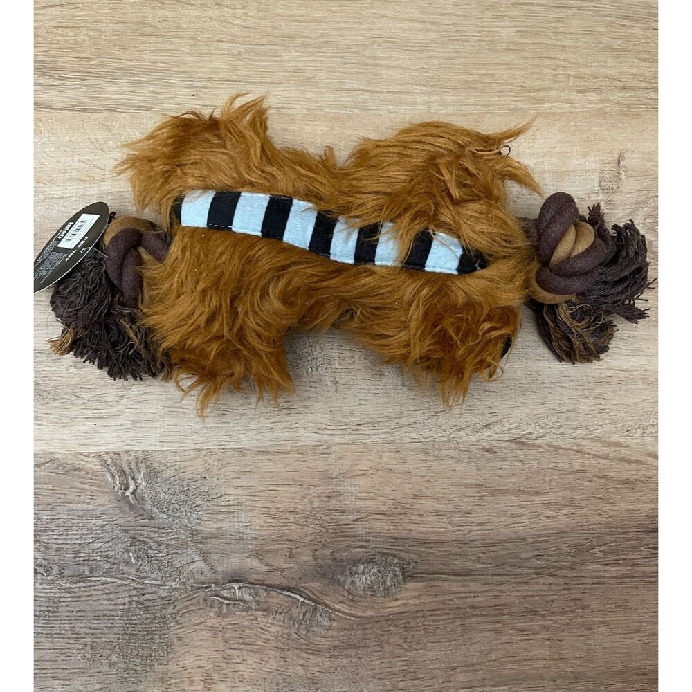 NWT Star Wars Chewbacca Plush & Rope Dog Toy